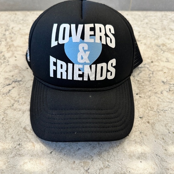 Lovers & Friends Black and Blue Hat - Picture 1 of 8